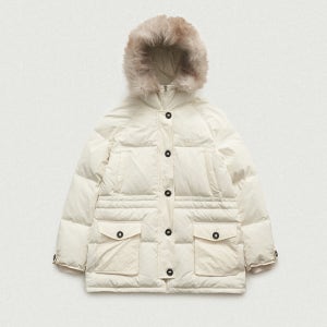 [더바넷] [29CM단독]_Everest Fur-Trimming Duck Down Parka_Ivory