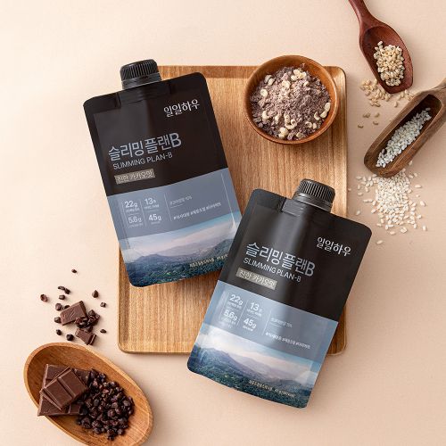 [일일하우] 슬리밍 플랜B 단백질 쉐이크 45g <b>카카오맛</b> 7입