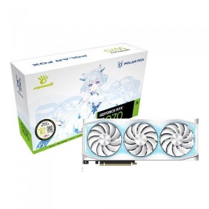 MANLI 지포스 RTX 5070 Polar Fox OC V2 D7 12GB 대원씨티에스