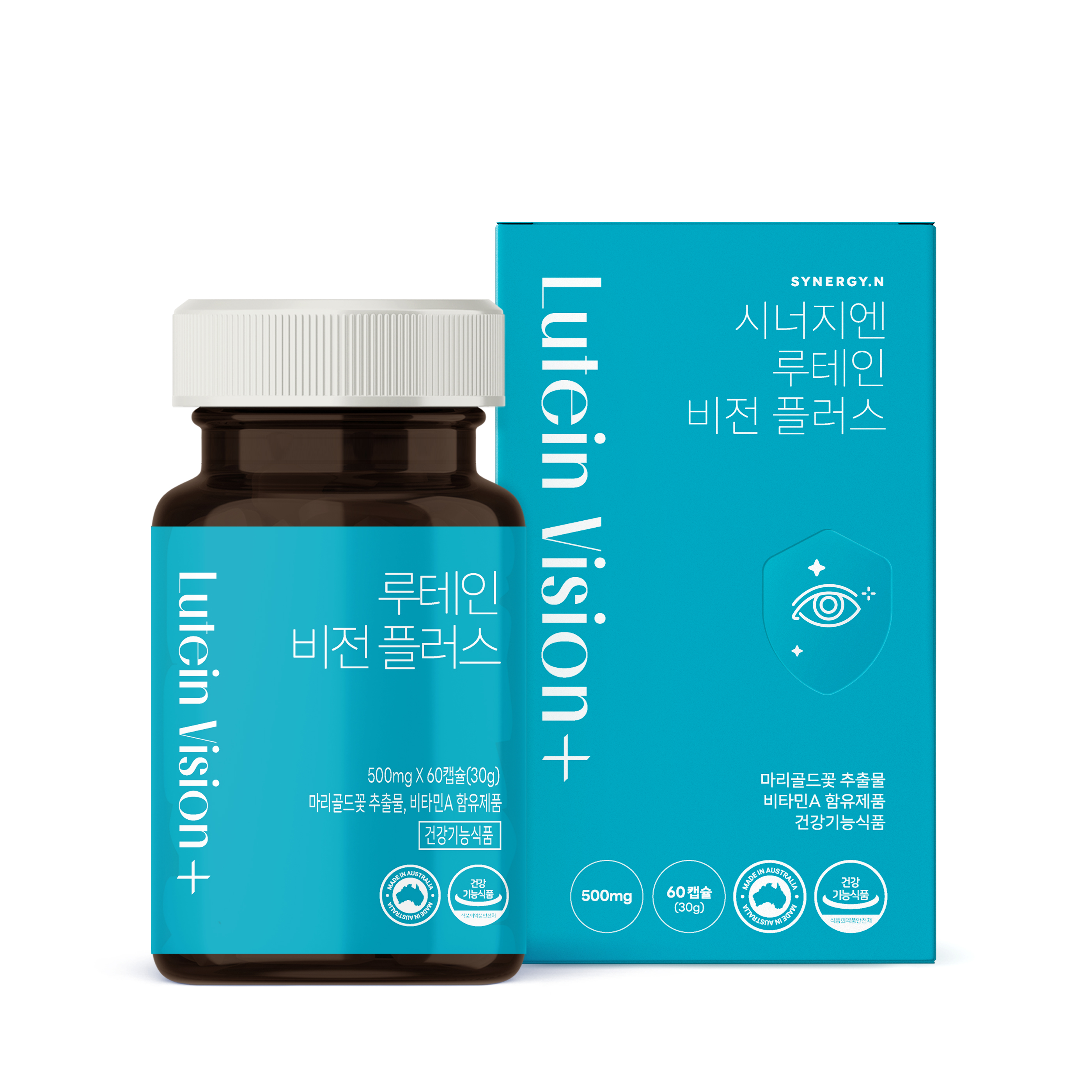시너지엔 루테인 비전 플러스 500mg x 60캡슐, 1개