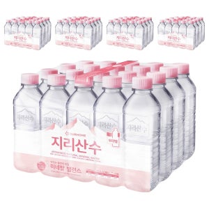 지리산수 핑크 에디션 생수 500ml, 100개