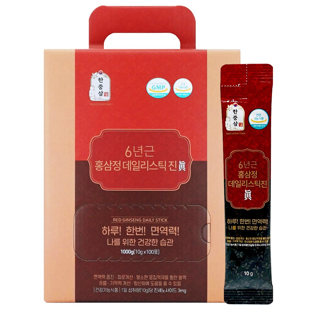 6년근 홍삼정 데일리 스틱 진 제품 이미지