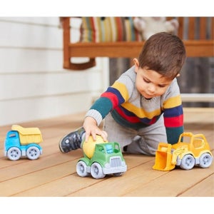 덤프트럭 레미콘 포크레인 장난감3종 대형트럭 4세