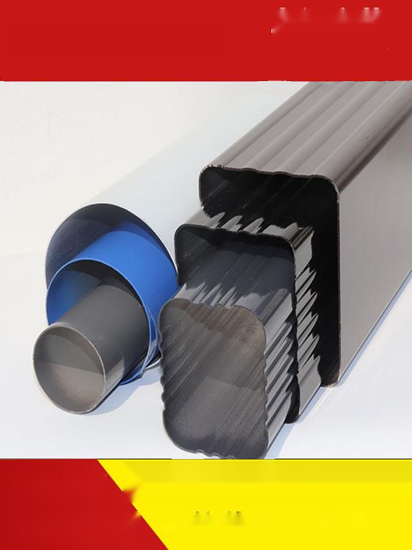 [빌라 외벽용] 빗물받이 알루미늄 배수관 처마 물받이 <b>징크</b>판넬 부속  6. 6080 각관 <b>15</b>T