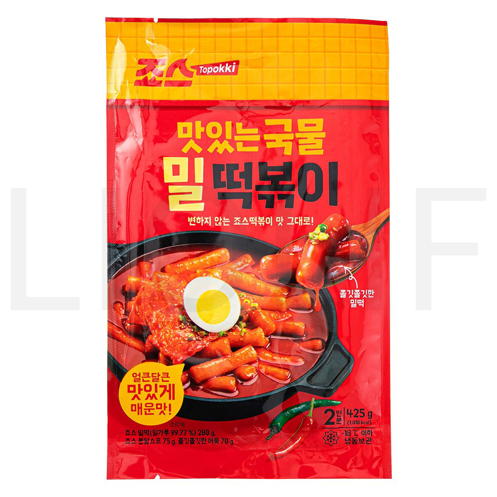 죠스떡볶이 조스 맛있는 국물 밀떡볶이 성분 분석