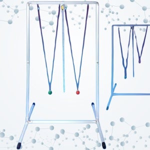 학교 과학실 진량 진폭 길이 실험 수업교구 대형 V형 진자 과학원리 실험실
