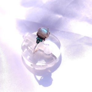 레브라도라이트 투어멀린 실버 반지, 리페어링