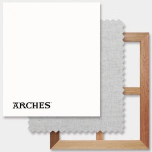 그린나래 정식왁구+광목천+캔손 아르쉬 356g 종이배접   25호