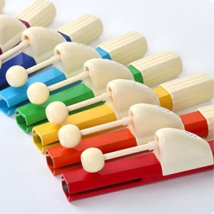 교회 유치원 한명씩 연주하는 차임 실로폰 연주놀이 선물