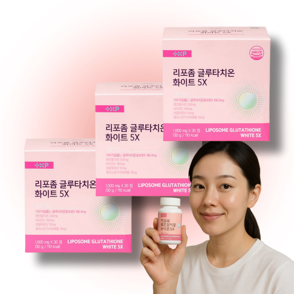 리포좀 글루타치온 화이트 5X 콜라겐 히알루론산 30정, 1개