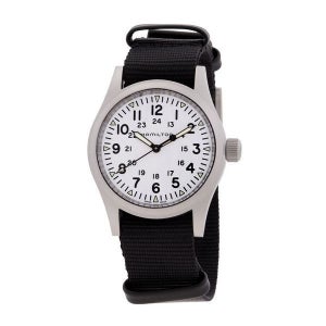 해밀턴 카키필드 화이트 다이얼 시계 1423765 Manual Wind H69439910 147236726