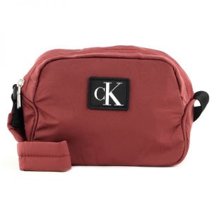 캘빈클라인 시티 나일론 카메라 백 가방 테라코타 타일 여성 CkJ 20 10887273