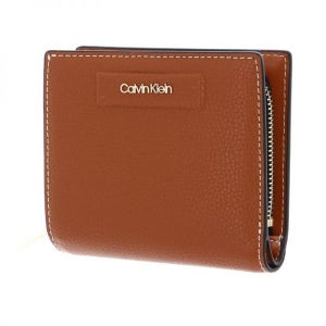 캘빈클라인 여성 드레스드 월렛 MD 코냑 10547865 162352