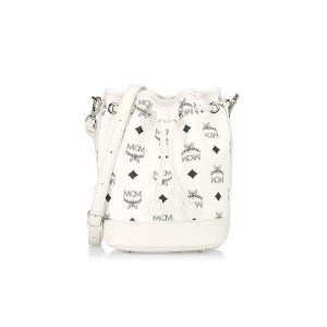 엠씨엠 Mini 데사우 비세토스 코티드 캔버스 드로스트링 백 가방 여성 10723481 16846720