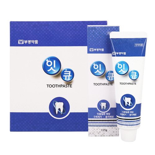 든든한하루 <b>부광약품</b> 잇큐치약 125g x 4개 10개  <b>부광약품</b> 잇큐치약 125g x 4개 x 10개