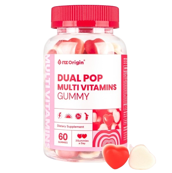 엔젯오리진 듀얼팝 멀티비타민 구미 <b>3500mg</b> x 60구미, 2개