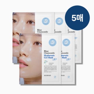 블루 캐모마일 히알루로닉 겔 마스크 (5매) 제품 썸네일