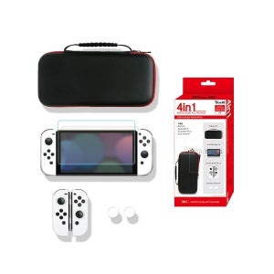 매장정품 NINTENDO 닌텐도 스위치 테크라인 OLED 액세서리 패키지(4in1)