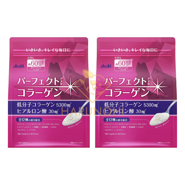 ASAHI 퍼펙트 아스타 콜라겐 파우더 447g, 3개