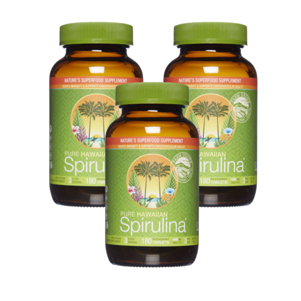 뉴트렉스하와이 퓨어 <b>하와이안 스피루리나</b> 180정, 1개