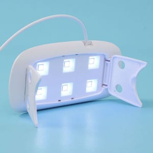 자외선 젤네일 LED 램프 화이트 젤램프 핀큐어램프 젤네일폴리쉬
