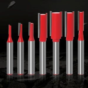 HWA 목공용 홈파기 트리머 7종 세트 목공드릴날 드릴날 목공공구 목공구 홈파기날