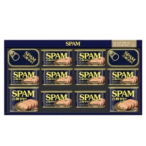 CJ 스팸 풍성한E호 선물세트 한박스(4세트입) 설선물세트 추석선물세트 선물세트