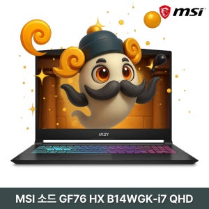 MSI 소드 GF76 HX B14WGK-i7 QHD (32GB/2TB) / rion