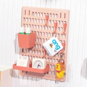 페그보드 선반 세트 책상페그보드 페그보드선반고리 페그보드선반후크 페그보드