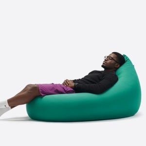 폴리몰리 라이트 스판 빈백 · LT201 그랜드(L) · 노블 그린