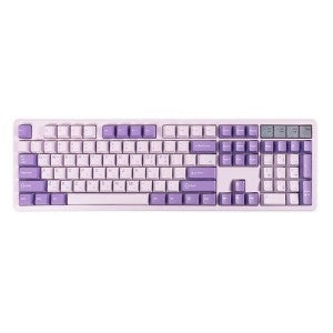 QSENN Q104 8K 풀윤활 유무선 기계식 라벤더 (딸기라떼축)