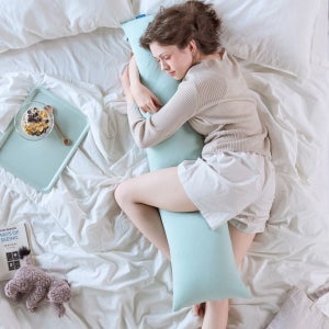 폴리몰리 휴먼핏 바디필로우 HD EPP, 파스텔 민트