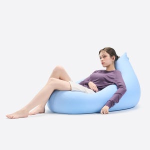 폴리몰리 라이트 스판 빈백 · LT201 미디(SM) · 클라우드 블루