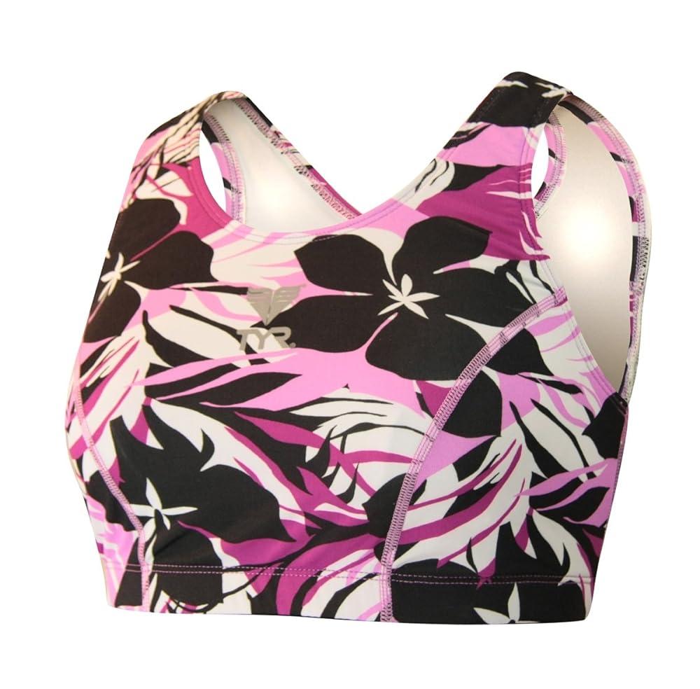 <b>티어</b> TYR Multisport 여성용 정글 플로럴 파워 <b>서포트</b> 탑