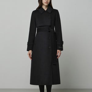 [잇미샤] 캐시미어 블렌디드 트렌치 핸드메이드 코트 [ITPBHHC853]