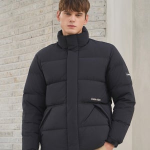 캘빈클라인스포츠 캘빈클라인 스포츠 남성 중량 다운 점퍼 (블랙)