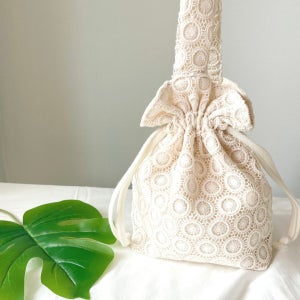 레이스 복조리백 여름가방 드림캐쳐백, 또기따기