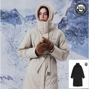 내셔널지오그래픽 NATIONALGEOGRAPHIC N254WDW350 여성 어반 노사시 코트형 구스 롱다운 577032