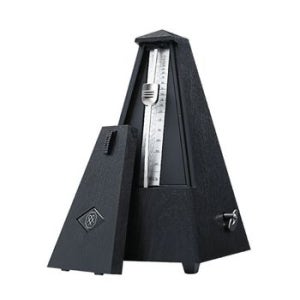 태엽 메트로놈 수동 박자기 우드 피아노 연습용 피아노메트로놈