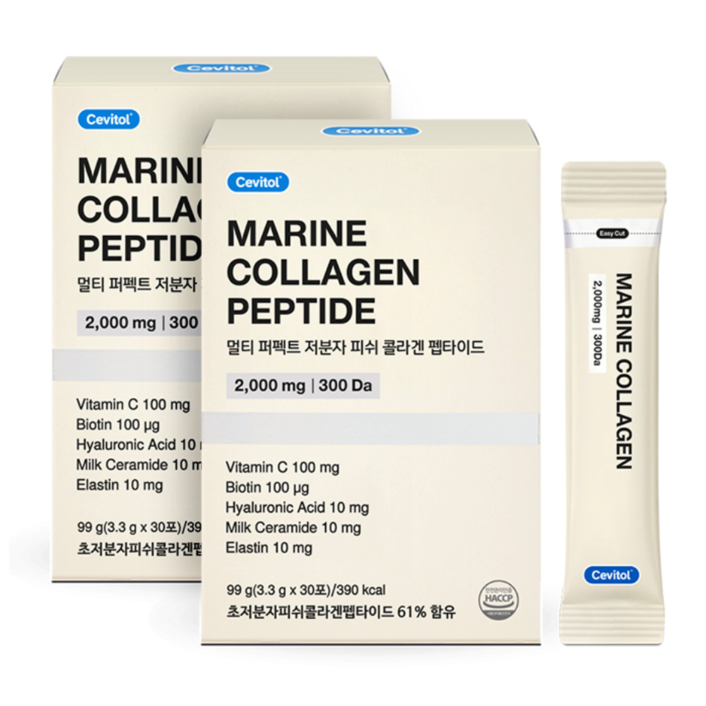 세비톨 멀티 퍼펙트 저분자 피쉬 콜라겐 펩타이드  99g  2개