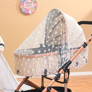 유모차 모기장 방충망 덮개 개모차 국화