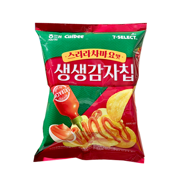 가루비 해태제과 생생감자칩: 스리라차마요맛