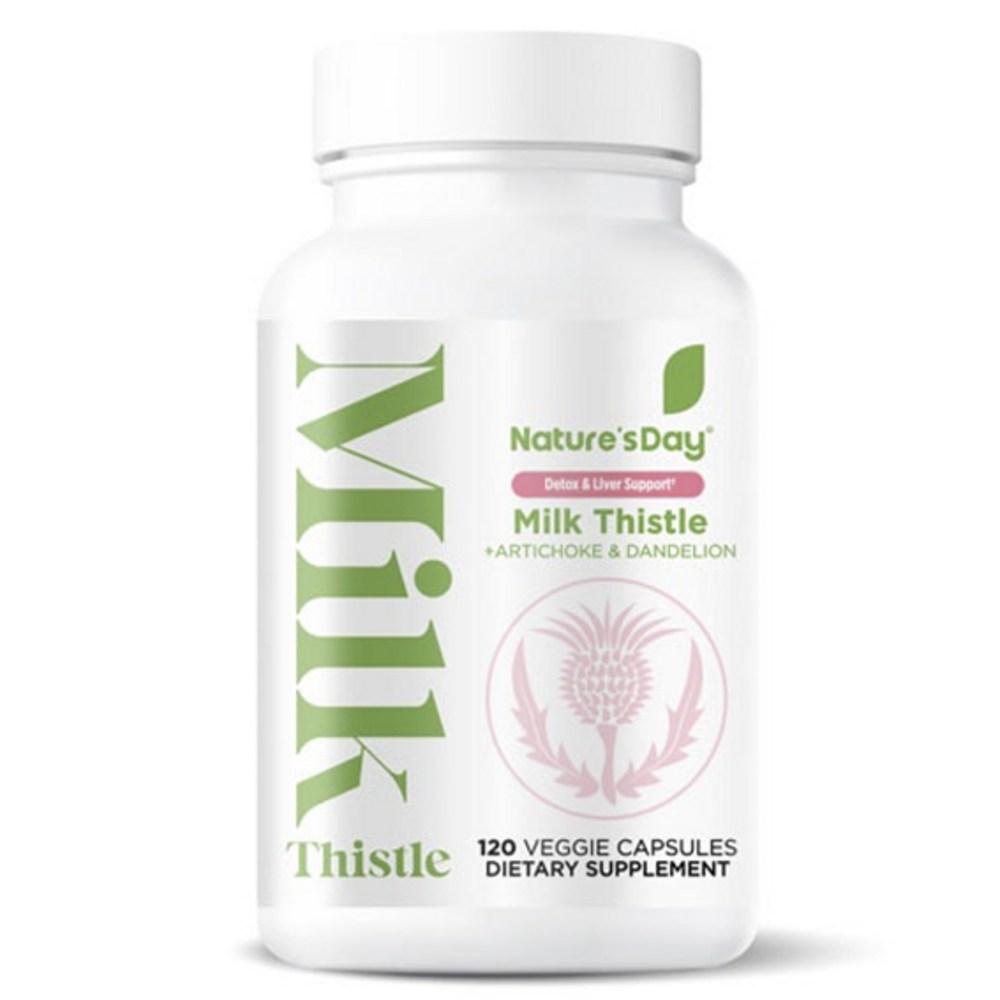 네이쳐스 <b>밀크시슬</b> 아티초크 <b>단델리온</b> 120정, 1개