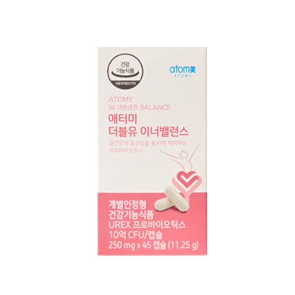 애터미 <b>더블유 이너밸런스</b> 여성 여자 유산균 식물성 에터미 아토미 프로바이오틱스 질 DJ