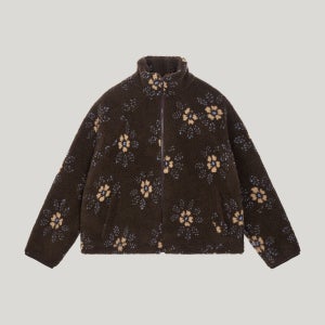 [포에트서울] flower dumble jacket_brown