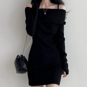 여자원피스 원피스여성 20대원피스 오프숄더 원피스