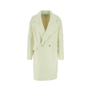 보테가베네타 [X45]보테가베네타 689344V2C90 7112 Ivory wool blend coat 여성 코트 하프 롱 트렌치 오버코트 코트자켓
