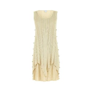 보테가베네타 [X45]보테가베네타 721738V2I60 7112 Gold polyester blend dress 여성 원피스 롱 미디 미니 드레스