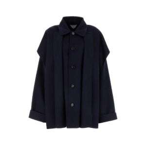 보테가베네타 [X45]보테가베네타 781309V3OO0 4121 Midnight blue wool blend coat 여성 코트 하프 롱 트렌치 오버코트 코트자켓