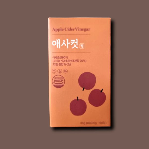 애사컷 정 <b>애사비 600mg</b> 60정 1개 515912